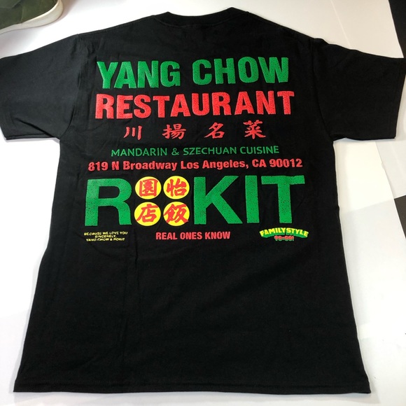 Rokit Mens Medium Sized Chinese Restaurant T-Shirt - Picture 3 of 5